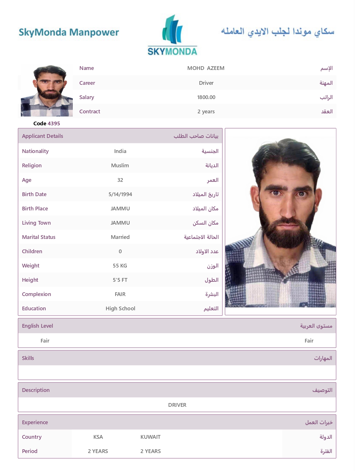 MOHD