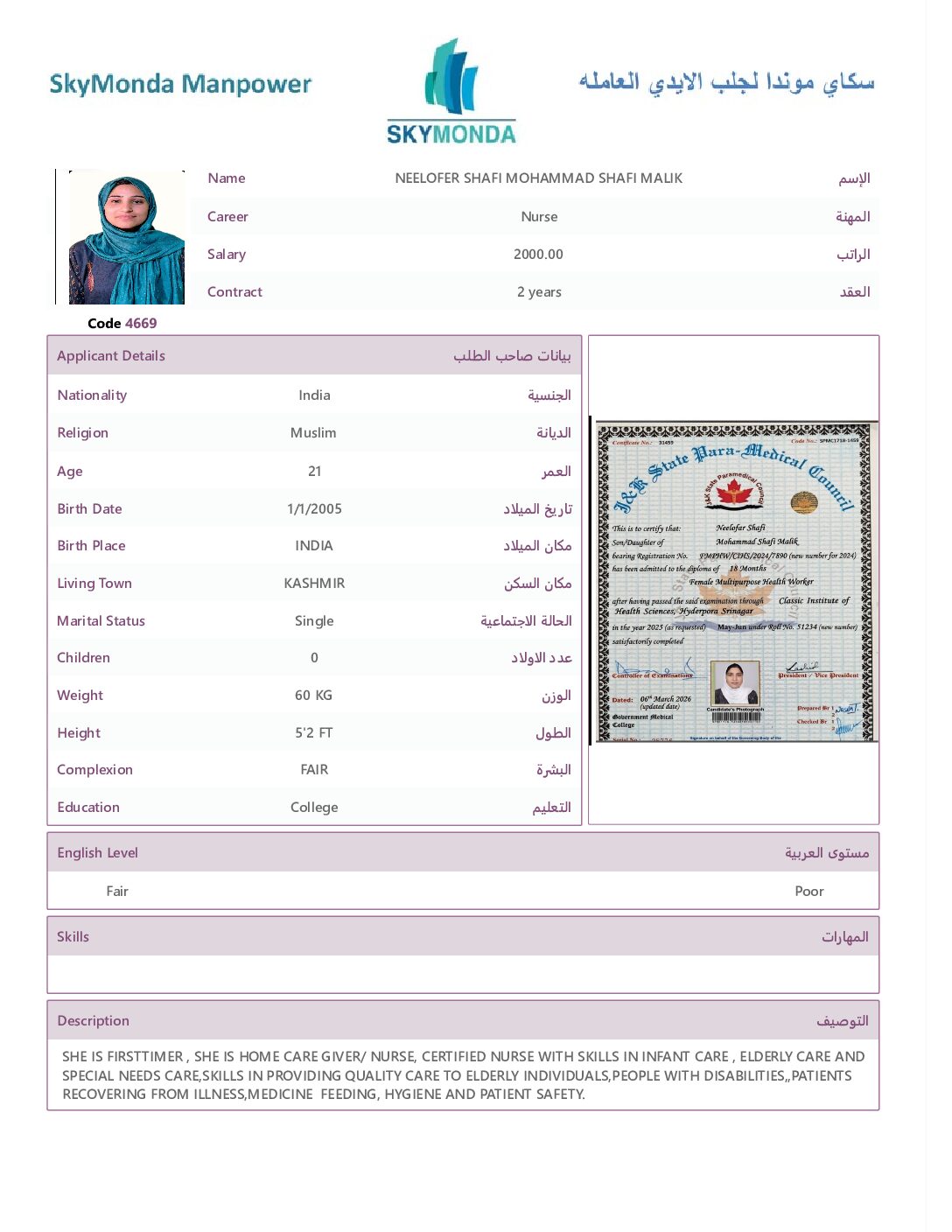 NEELOFER SHAFI 4669