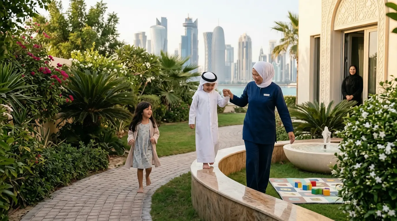 مربية أطفال في قطر - سكاي موندا
