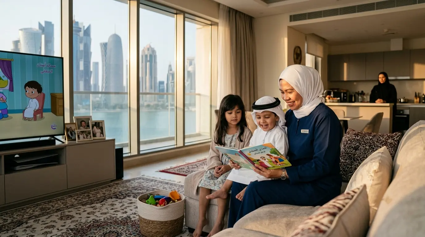 خدمات رعاية الأطفال في قطر