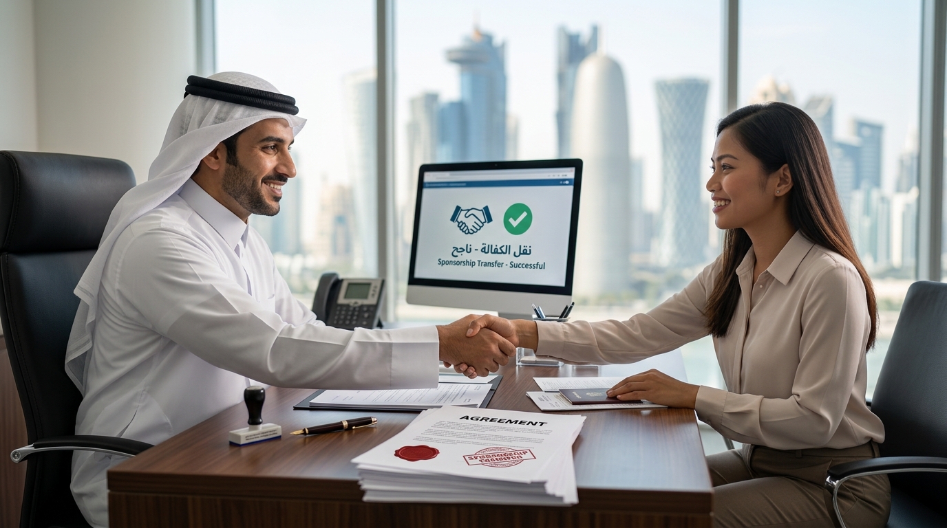 خطوات نقل الكفالة بالتراضي خطوة بخطوة